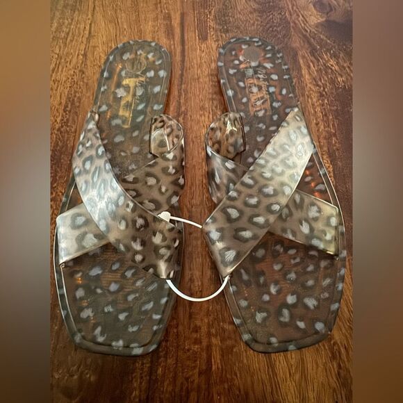 NEW Anthropologie Matisse Jelly Slide Sandals - Picture 4 of 5